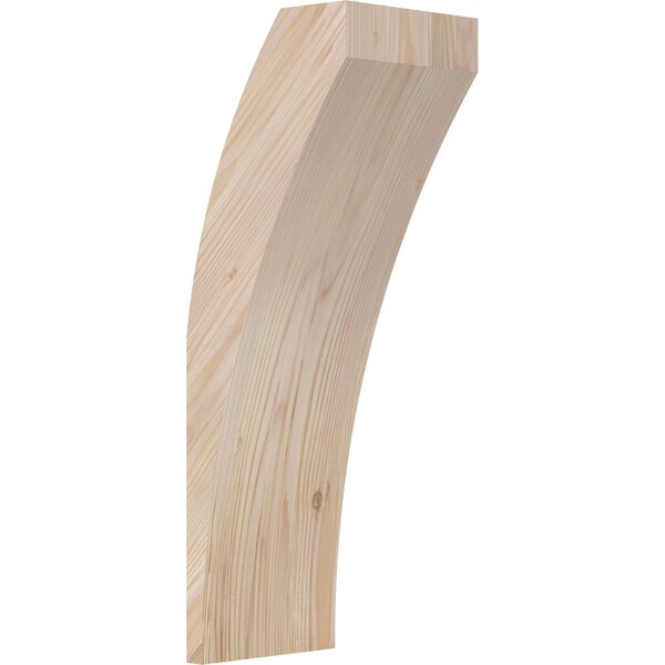 Ekena Millwork 5 1/2"W x 6"D x 18"H Thorton Smooth Knee Brace, Douglas Fir BRC06X06X18THR00SDF - main